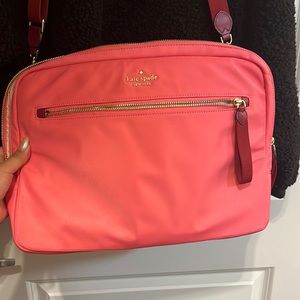 CHELSEA LAPTOP CASE NYLON WITH CROSSBODY STRAP ADJUSTABLE KATE SPADE